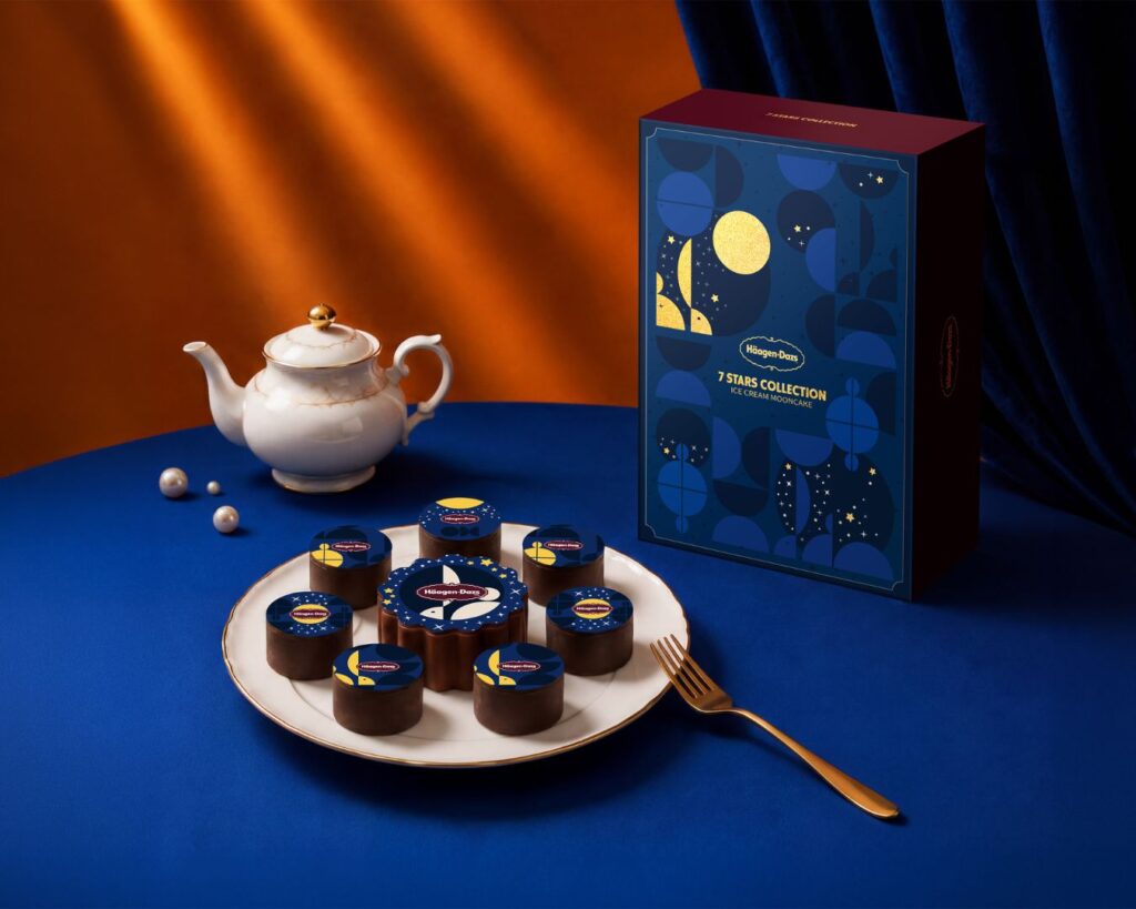 HaagenDazs 雪糕月餅 星月薈萃 瑰麗體面