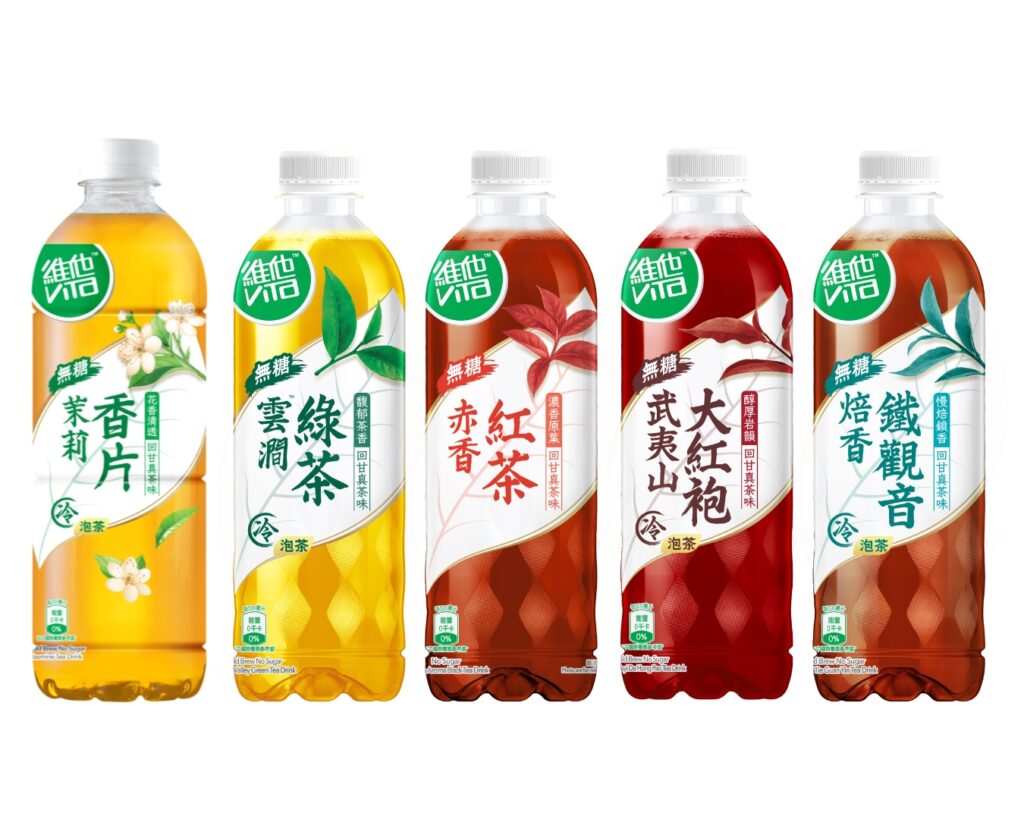維他冷泡無糖茶 